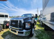 2017 FORD F650 XL 21 CHEVRON FLATBED TOW TRUCK