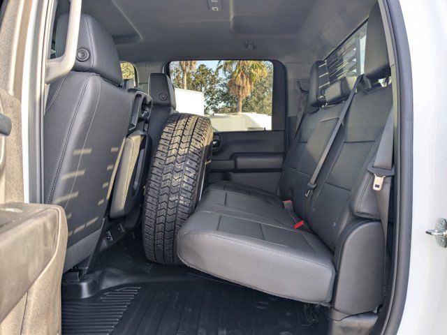 2024 Chevrolet Silverado 3500 flatbed truck interior