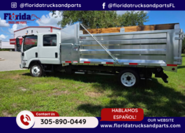 2026 ISUZU NPR HD CREW CAB GAS 14'ALUMINUM DUMP TRUCK