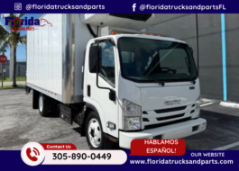 2017 ISUZU NQR 142K MILES 15FT REEFER TRUCK WITH LIFTGATE