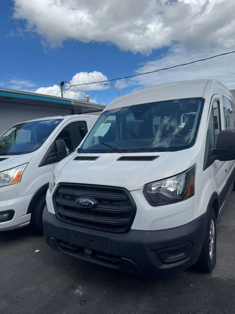 2020-ford-transit-350-passenger-van-24k-miles-front