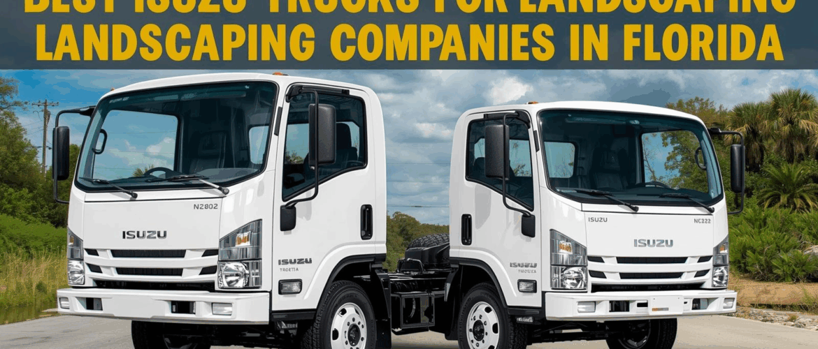 Best Isuzu Trucks for Landscaping Companies in Florida