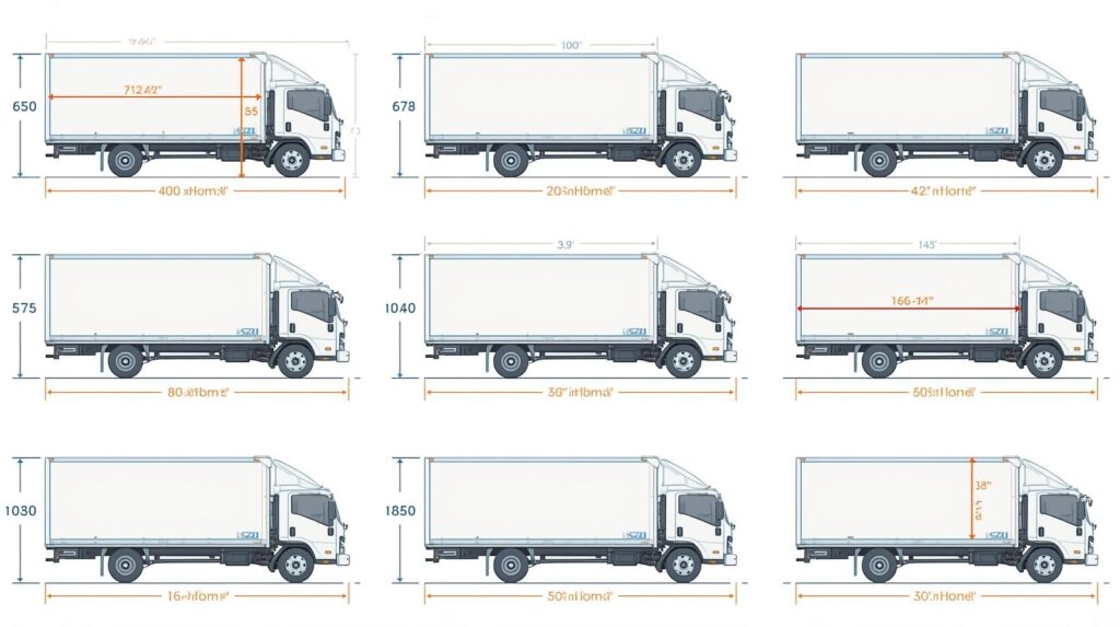 Types Of Box Trucks Sizes