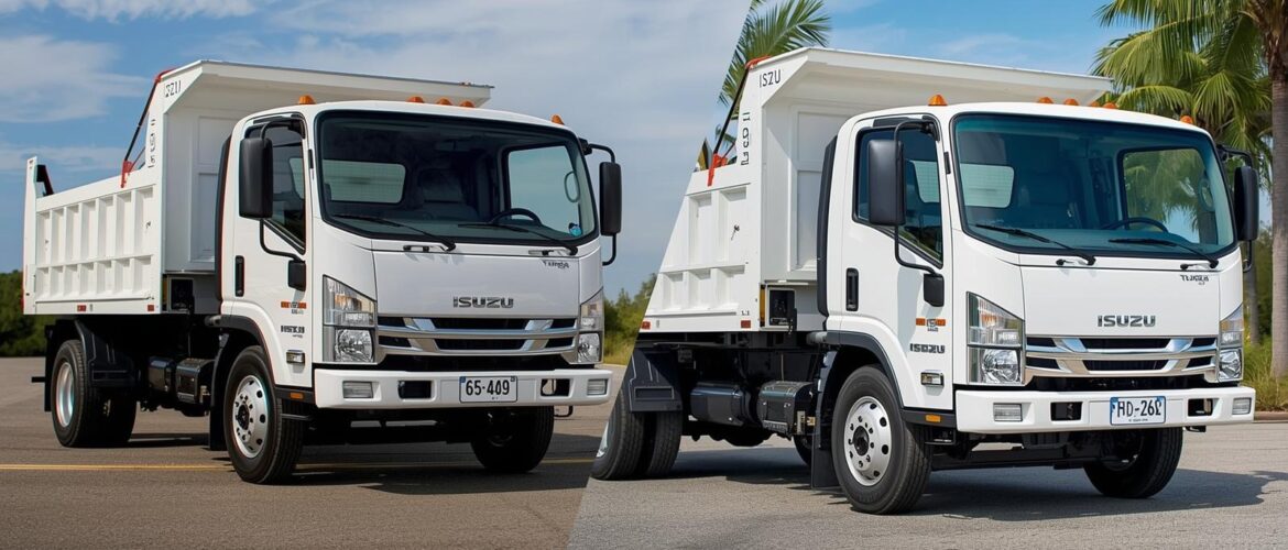 Gas vs Diesel Isuzu Dump Trucks: What Florida Buyers Should Know