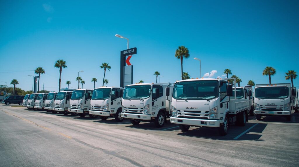 Florida dealership offering Isuzu flatbed truck financing