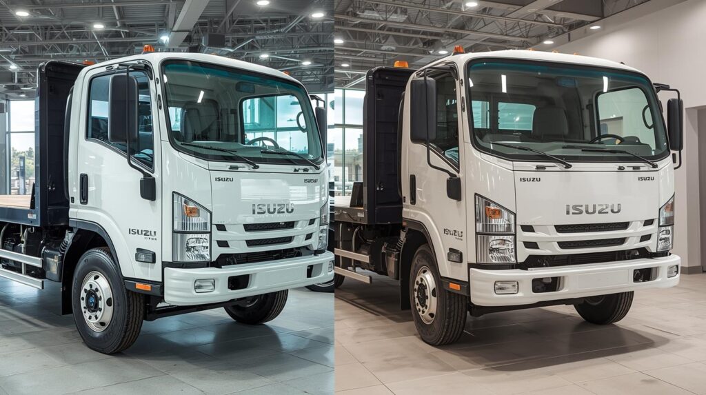 omparison of new and used Isuzu flatbed trucks in Florida