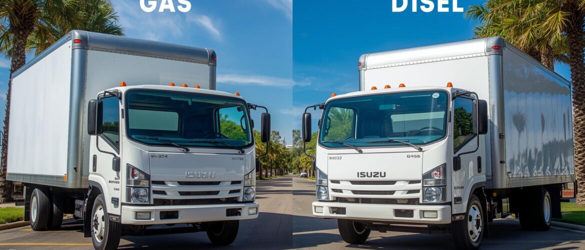 Gas vs Diesel Isuzu Box Trucks: What Works Best in Florida?