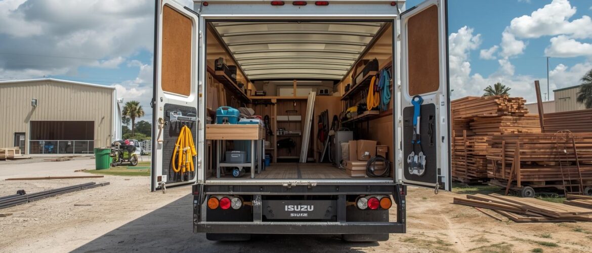 How Florida Contractors Use Isuzu Box Trucks for Tools and Equipment